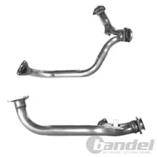 Schneller Versand HOSENROHR ABGASROHR VERBINDUNGSROHR für AUDI A6 C4 2.6 2.8 V6 94-97 LINKS