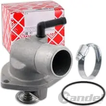 FEBI THERMOSTAT KÜHLMITTEL für OPEL ASTRA G ZAFIRA A 1.4 1.6 16V X14XE X16XEL Echt