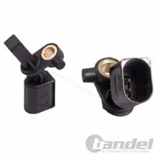 ABS-SENSOR RADDREHZAHL DREHZAHLFÜHLER HINTEN RECHTS für VW FOX POLO 9N 1.2-1.9 Neu Im Sortiment