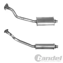 AUSPUFF VORNE VORSCHALLDÄMPFER passend für CITROEN BERLINGO 1.9 DIESEL HOSENROHR Sonderangebot
