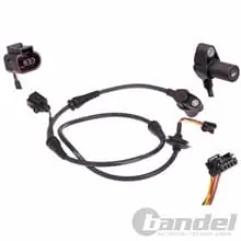 Geprüft ABS-SENSOR VORNE VORDERACHSE VA passend für AUDI A4 8E B6 + AVANT + CABRIO