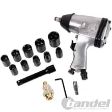 Must-Have Druckluft Schlagschrauber 1/2" Luftdruck Pneumatik 16-teilig bis 320Nm