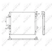 Knallerangebot NRF Kühler, Motorkühlung 53568