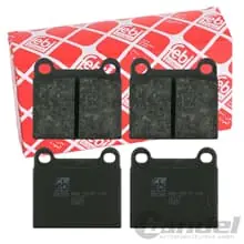 FEBI BREMSBELAGSATZ HINTEN passend für MERCEDES /8 W114 W115 W114 C123 S123 Top-Seller