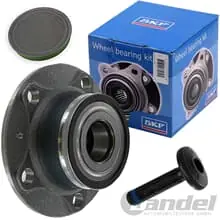 Geprüft SKF RADNABE RADLAGERSATZ RADLAGER HINTEN für VW CADDY 3 4 ALLTRACK BJ. ab 2004