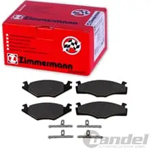 ZIMMERMANN SCHEIBENBREMSBELAG VORNE für SEAT IBIZA II VW CADDY GOLF 1+2+3 PASSAT Heißes Angebot