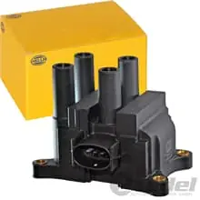 Neue Ware HELLA ZÜNDSPULE passend für FORD ESCORT FIESTA 4+5 FOCUS 2 MONDEO 2+3 TRANSIT KA