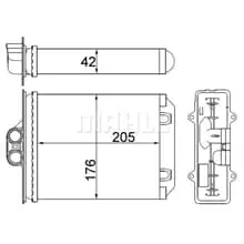 MAHLE Wärmetauscher, Innenraumheizung AH 216 000S Neue Kollektion