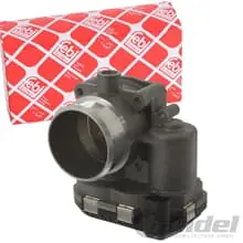 FEBI BILSTEIN DROSSELKLAPPENSTUTZEN passend für AUDI A4 A6 VW PASSAT (3B2/3) 1.8 Markenprodukt