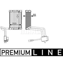 Neu MAHLE VERDAMPFER KLIMAANLAGE KLIMA-KÜHLER AE 5 000P