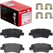 Sonderangebot brembo BREMSBELÄGE HINTEN passend für HYUNDAI i20 i30 i40 ACCENT KIA CARENS CEED