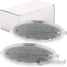 2x LED KENNZEICHENLEUCHTE passend für OPEL AGILA A ASTRA F+G CORSA B VECTRA B Top-Seller