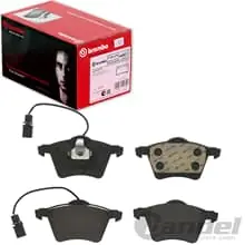 BREMBO BREMSBELAGSATZ SET VORNE für VW TRANSPORTER BUS T4 SHARAN SEAT ALHAMBRA Neu