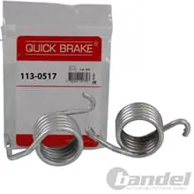 Neue Kollektion 2X RÜCKHOLFEDER BREMSSATTEL HINTEN FESTELLBREMSHEBEL für MAZDA 323 626 PREMACY
