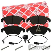 Top-Preis FEBI BREMSBELAGSATZ VORNE für AUDI A4 (B8) A5 (8T3 8F7 8TA) A6 (C7 4G) A7 (4G)