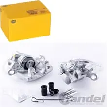 1x HELLA BREMSATTEL HINTEN RECHTS passend für FORD C-MAX FOCUS MAZDA 3 VOLVO V50 Neue Ware