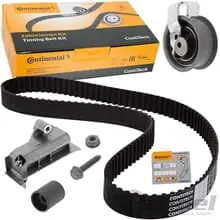 Markenprodukt CONTI ZAHNRIEMENSATZ SPANNROLLE für AUDI A3 A4 A6 VW GOLF 4 BORA PASSAT 3B 1.9 d