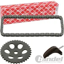 FEBI KETTE STEUERKETTE ÖLPUMPE passend für SEAT IBIZA SKODA FABIA VW FOX POLO Sonderangebot