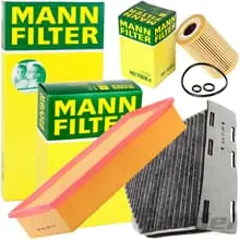 Preiswert MANN FILTER INSPEKTIONSPAKET für 1.6/2.0TDI AUDI A3 TT VW GOLF 5 6 PASSAT TOURAN