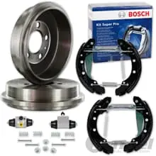 BOSCH BREMSBACKENSATZ SUPERPRO passend für PEUGEOT PARTNER CITRÖEN BERLINGO Expressversand