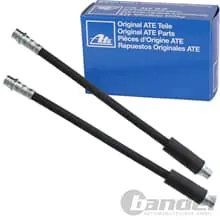 Jetzt Kaufen 2x ATE BREMSSCHLAUCH VORDERACHSE RECHTS LINKS für AUDI A6 4A2 4A5 100 4A2 4A5