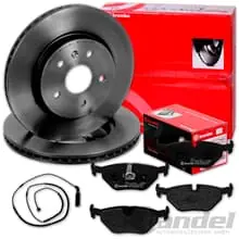Bestpreis brembo BREMSSCHEIBEN 294mm + BELÄGE HINTEN passend für BMW Z4 E85 E86
