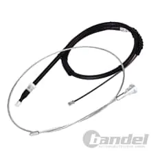 2x HANDBREMSSEILE MITTE LINKS UND RECHTS für OPEL CORSA C TIGRA TWINTOP SEILZUG Ausverkauf
