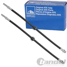 Schneller Versand 2 ATE BREMSSCHLAUCH VORNE passend für BMW 3er E46 +KOMBI CABRIO COUPE COMPACT Z4