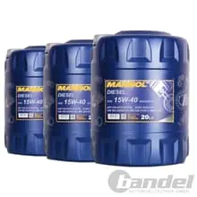 3x20 LITER SAE 15W40 MANNOL DIESEL MOTORÖL passend für BENZIN & DIESELMOTOREN Garantierte Lieferung