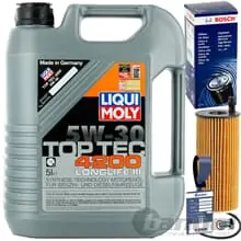 Direkt Vom Hersteller BOSCH ÖLFILTER F026407123+LIQUI 5W30 passend für BMW 3er E90 F30 X1 E84 5er F10