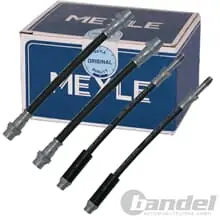 Geprüft 4x MEYLE BREMSSCHLAUCH HINTEN passend für BMW 1er E81 E87 3er E90 E91 E92 X1 E84