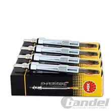 Zertifiziert 4x NGK GLÜHKERZE passend für KIA CARNIVAL GRAND CARNIVAL III (VQ) K2900 2.9