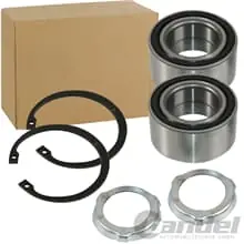 2x RADLAGER-SATZ RADLAGER passend für BMW 3er E30 HINTEN HINTERACHSE MIT ABS Heißes Angebot