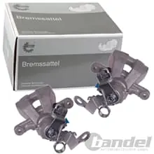 2xBREMSSATTEL HINTEN LI/RE passend für FIAT BRAVO II MULTIPLA LANCIA DELTA III Finale Aktion
