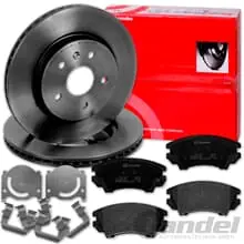 Schnäppchen brembo BREMSSCHEIBEN 321mm + BELÄGE VORNE für OPEL INSIGNIA A Limo + Kombi