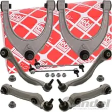 FEBI QUERLENKERSATZ+KOPPELSTANGEN VORNE passend für BMW 5er F10 F11 6er F12 F13 Markenware