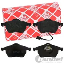 FEBI BREMSBELAGSATZ VORNE passend für AUDI A3 TT VW BORA GOLF IV NEW BEETLE POLO Begrenztes Angebot