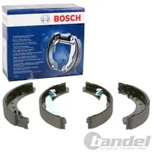 BOSCH BREMSBACKENSATZ HINTEN passend für NISSAN MICRA II K11 1 0-1.5 I D Sonderaktion