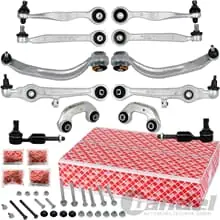 FEBI QUERLENKER REPARATURSATZ VORNE für AUDI A4 8E,B6,B7 + QUATTRO+AVANT+CABRIO Markenware