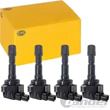 HELLA ZÜNDSPULE 4-POLIG passend für TOYOTA AVENSIS VERSO CAMRY PREVIA REV 4 2+3 Mega-Angebot