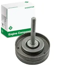 Echt INA FÜHRUNGSROLLE KEILRIEMEN für VW FOX POLO 9N SEAT IBIZA 3 SKODA RAPID 1.2L