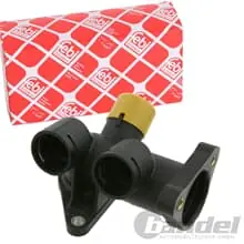 FEBI BILSTEIN KÜHLMITTELFLANSCH passend für AUDI A4 A+ VW PASSAT Highlight