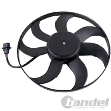 Neue Kollektion LÜFTERMOTOR LÜFTERRAD NEU 2-Stufig 90W/300W Ø 392mm für VW POLO 9N FABIA IBIZA