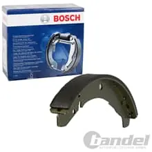 Markenware BOSCH BREMSBACKENSATZ HINTEN für VW KAEFER 1.2 1200 1300 1500 KARMANN 1.3 1500