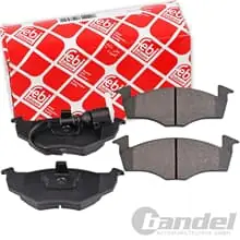Günstig FEBI BREMSBELAGSATZ VORNE passend für VW POLO 9N + SKODA FABIA 1 2 Y 545 542