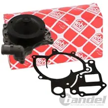 Markenprodukt FEBI WASSERPUMPE passend für PORSCHE 911 (996) BOXSTER (986)