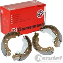 ZIMMERMANN BREMSBACKEN passend für NISSAN MICRA III C+C III TIIDA CLIO MODUS Neue Ware