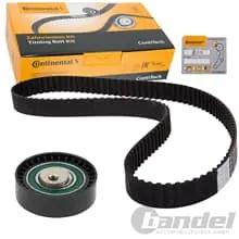 Abverkauf CONTINENTAL ZAHNRIEMENSATZ FÜR DACIA DOKKER LOGAN SANDERO RENAULT KANGOO 1.4+1.6