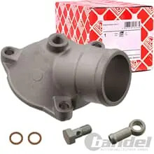 FEBI THERMOSTATGEHÄUSE für MERCEDES 190 W201 W123 W124 G-KLASSE W460 W461 W463 Neue Kollektion