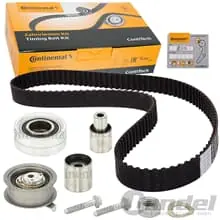 CONTINENTAL ZAHNRIEMENSATZ für VW POLO GOLF 4 CADDY 2 SKODA OCTAVIA 1.9 TDI/SDI Beliebt